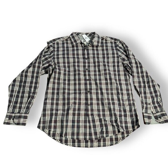 Joseph Abboud Other - Men's Warehouse Joseph Abboud Long Sleeve Button Shirt Size XL New Purple White